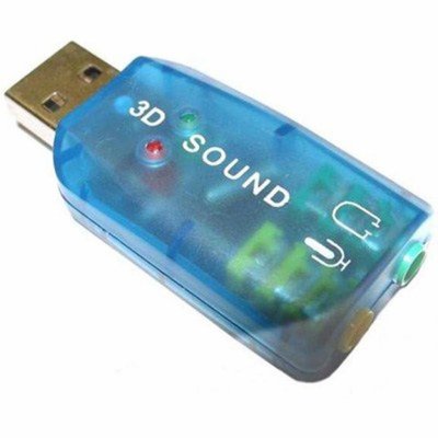 Звукова карта USB 2.0, 5.1, Dynamode 3D Sound, Blue, 90 дБ, Xear 3D, Blister (USB-SOUNDCARD2.0) 222127 фото