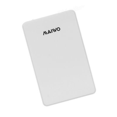 Кишеня зовнішня 2.5' Maiwo K2503D, White, USB 3.0, 1xSATA HDD/SSD, живлення по USB 129721 фото