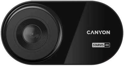 Автомобільний відеореєстратор Canyon DVR40, Black, GPS, WiFi, 3840x2160 (Sony IMX415, 30 fps), кут огляду 140°, 3' (640x360, IPS), microSDXC, Type-C (CND-DVR40) 276575 фото