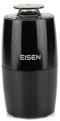 Кавомолка Eisen ECG-038B, Black, 250W, завантаження 80гр, леза з нерж. сталі, захист від перегріву 282628 фото