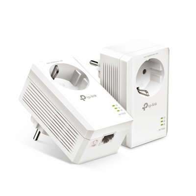 Адаптер TP-Link TL-PA7017PKIT, White, 2 шт, AV1000 (до 1000 Мбіт/с), гігабітний Ethernet-порт, до 300 м 223510 фото