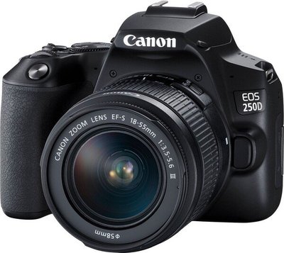Дзеркальний фотоапарат Canon EOS 250D kit 18-55 DC III, Black (3454C009) 180450 фото