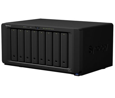 Мережеве сховище Synology DiskStation DS1821+, Black, 4Gb, 8xHDD/SSD 3.5'/2.5', 2xM.2, 4xGLan, 4xUDB3.2, 2xeSATA, 1xPCI-E 8x, 166x343x243 мм, 6 кг 245906 фото