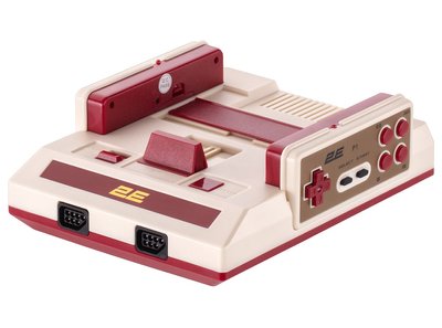 Ігрова приставка 2E '8 bit', White/Red, 298 ігор, 2 бездротові джойстики, HDMI / AV підключення, підтримка картриджів для Dendy / Famicom (2E8BHDWS288) 269981 фото