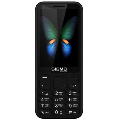Мобільний телефон Sigma mobile X-style 351 Lider, Black, 2 Micro-SIM + Nano-SIM, дисплей 3.5' кольоровий (320x480), моноблок, підтримка microSD (max 32Gb), FM, BT, Cam 0.3Mp, 3400 mAh 220871 фото