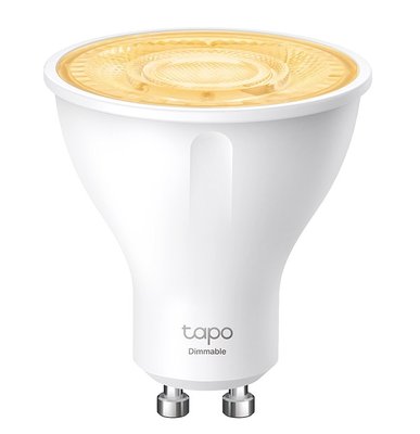 Розумна лампочка TP-Link Tapo L610, 1 шт, GU10, WiFi (2.4 GHz), 3 Вт, 350 Лм, 2700K, з можливістю затемнення 277578 фото