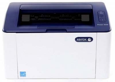 Принтер лазерний ч/б A4 Xerox Phaser 3020, Grey/Dark Blue, WiFi, 600x600 dpi, до 20 стор/хв, USB, картридж 106R02773 (3020V_BI) 116938 фото