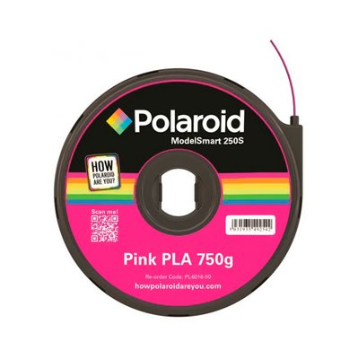 Пластик для 3D-принтера Polaroid ModelSmart 250s, 1.75 мм, 750 г, Pink (3D-FL-PL-6016-00) 179503 фото
