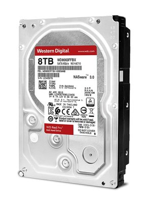Жорсткий диск 3.5' 8Tb Western Digital Red Pro, SATA3, 256Mb, 7200 rpm (WD8003FFBX) 167120 фото