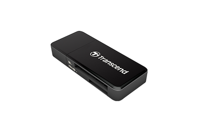 Картридер зовнішній Transcend RDF5, Black, USB 3.1, для SD / microSD (TS-RDF5K) 138235 фото