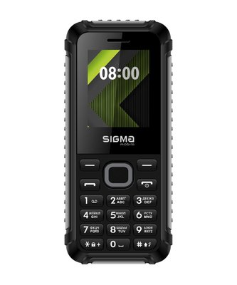 Мобільний телефон Sigma mobile X-style 18 Track, Black/Gray, 2 Mini-SIM, дисплей 1.77' кольоровий (128x160), моноблок, MicroSD (до 32 ГБ), FM, 1000 mAh 216729 фото