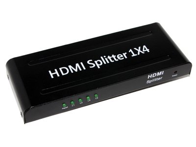 Розгалужувач HDMI сигналу, Atcom, Black, на 4 порти HDMI V1.4, до 25 м (15190) 133112 фото