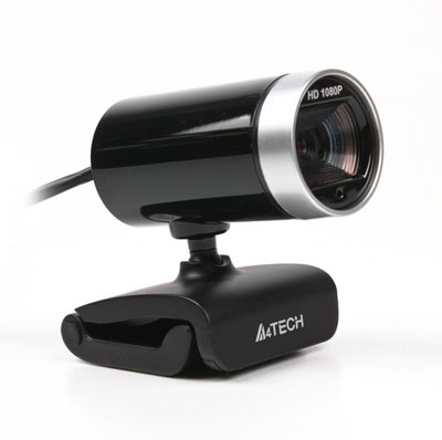 Веб-камера A4Tech PK-910P Black/Silver, 1.3 Mpx, 1366x720, USB 2.0, вбудований мікрофон (PK-910P) 150057 фото