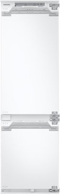 Холодильник вбудований Samsung BRB266150WW/UA, White, двокамерний, загальний об'єм 275L, корисний об'єм 192L/72L, No Frost, A+, 177.5x54x55 см 256334 фото