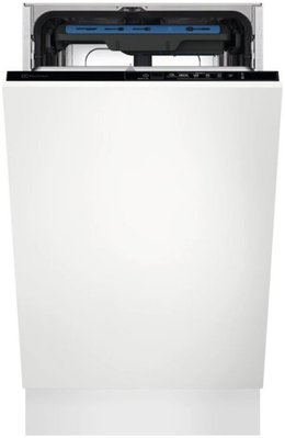 Вбудована посудомийна машина Electrolux EEA913100L White, комплектів посуду 10 шт, програм миття 5 шт, сенсорний, A+, 81.8x44.6x55 см 255822 фото