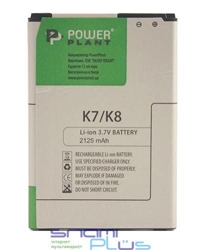 Акумулятор LG K7/K8 (BL-46ZH), PowerPlant, 2125 mAh (SM160037) 244541 фото