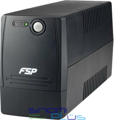 ИБП FSP FP 650, Black, 650VA / 360 Вт, 4xIEC-320-C13, 320х140х220 мм, 4.35 кг (PPF3601406) 229828 фото