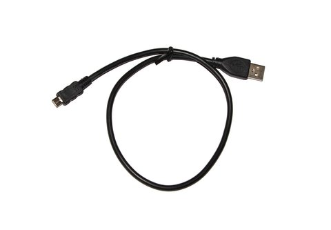 Кабель USB - micro USB 0.5 м Cablexpert Black, преміум (CCP-mUSB2-AMBM-0.5M) 124575 фото
