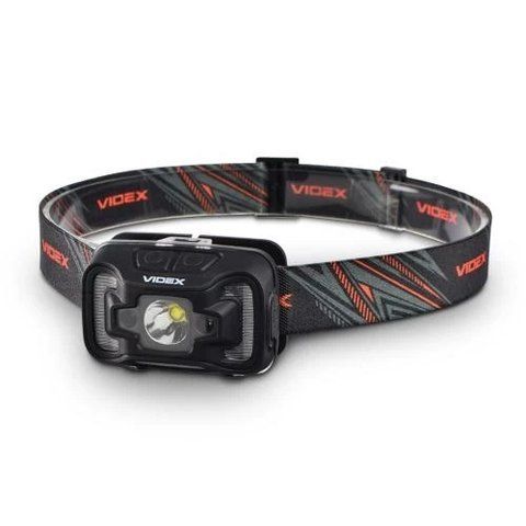 Фонарь налобный Videx H025C, Black, 310 лм, 5000K, до 74 м, 7 режимов работы (VLF-H025C) 239189 фото