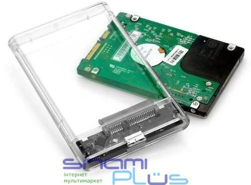 Карман внешний Dynamode, Transparent, 2.5", USB 3.0 (DM-CAD-25316) 277369 фото
