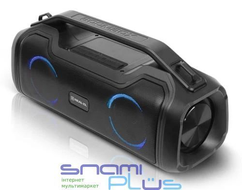 Колонка портативная 2.0 REAL-EL X-747 Black 254240 фото