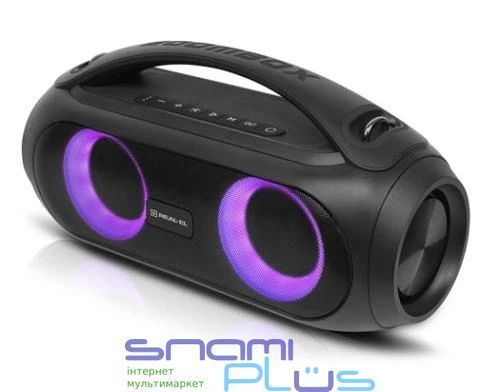 Колонка портативна 2.0 REAL-EL X-745 Black 254239 фото