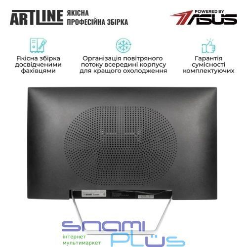 Моноблок Artline Business M74, Black/Silver, 27" FHD, R5 5500GT, 32Gb, 480Gb SSD, V7, Win(M74v26Win) 327951 фото
