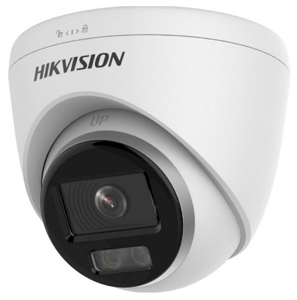 IP камера Hikvision ColorVu DS-2CD1347G0-L(C) (2.8 мм), 4 Мп, 1/3' CMOS, 2688х1520, H.265+, день/ніч, LED підсвічування до 30 м, RJ45, IP67, PoE, 110х104 мм 237467 фото