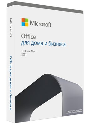 Програмне забезпечення Microsoft Office для дому та бізнесу 2021 для 1 ПК (Win або Mac) FPP - коробкова версія, російська мова (T5D-03544) 238899 фото