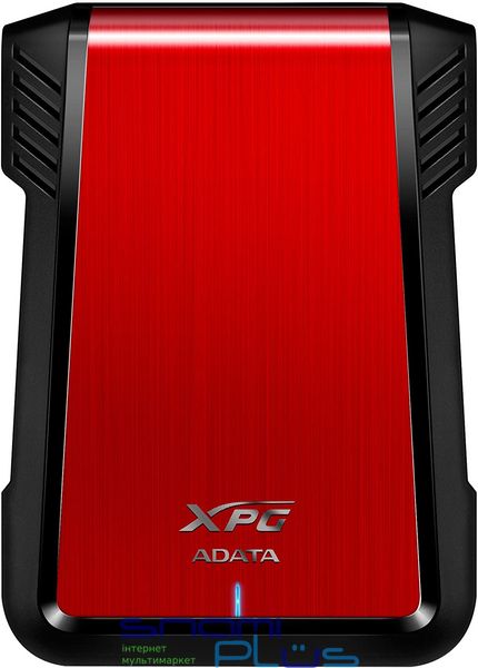 Кишеня зовнішня 2.5' ADATA EX500, Red/Black, 1x2.5' SSD/HDD, USB 3.1 (AEX500U3-CRD) 214950 фото
