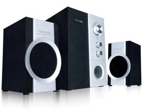 Колонки 2.1 Microlab M590, Black/Silver 264480 фото