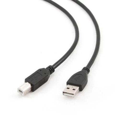 Кабель USB 2.0 AM - USB BM, 3 м, Black, Cablexpert (CCP-USB2-AMBM-10) 134557 фото