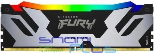 Память 48Gb DDR5, 6000 MHz, Kingston Fury Renegade RGB, Black/Silver (KF560C32RSA-48) 275801 фото