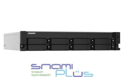 Мережеве сховище QNAP TS-832PXU-RP-4G, Black 254623 фото