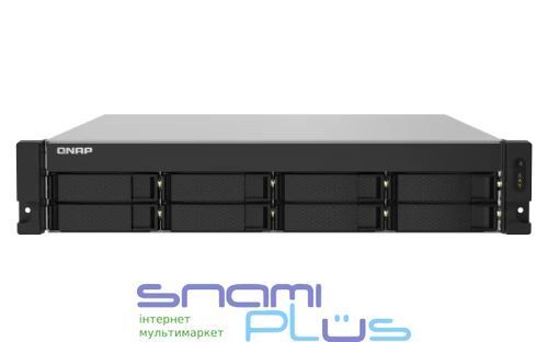 Мережеве сховище QNAP TS-832PXU-RP-4G, Black 254623 фото