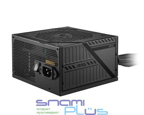 Блок живлення 550 Вт, MSI MAG A550BNL, Black 307588 фото