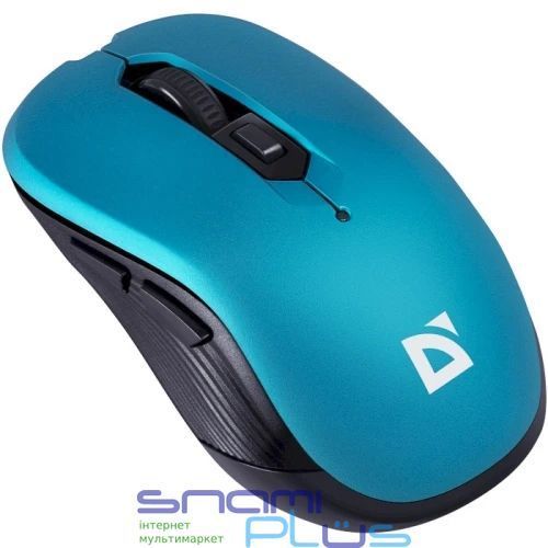 Мышь беспроводная Defender Gassa MM-105, Turquoise (52102) 308688 фото