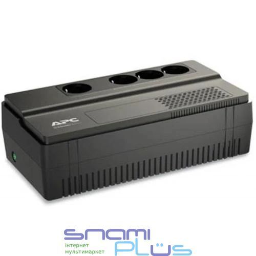 Джерело безперебійного живлення APC Easy-UPS 650VA, Black, 375 Вт, 4xSchuko (BV650I-GR) 183173 фото