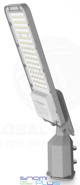 Уличный LED фонарь Videx, 50 Вт, 5500 Лм, 5000K, алюминевый корпус, 180-265 V, IP65 (VL-SLE17-0505) 285788 фото