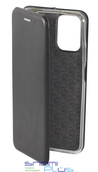 Чехол-книжка для смартфона Xiaomi Redmi Note 10/10s, Premium Leather Case Black 226776 фото