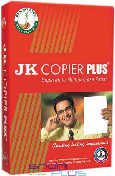 Папір А4 JK Copier PLUS, 80 г/м², 500 л, Class C 284878 фото