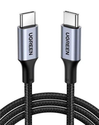 Кабель Type-C - Type-C, 1 м, Black, Ugreen US316, 100 Вт, 5A (70427) 314832 фото