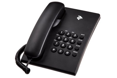 Телефон 2E AP-210, Black, аналоговий, дротовий, регулювання гучності дзвінка, кнопка Flash, повторний набір, перемикання тонального/імпульсного набору (680051628745) 189380 фото