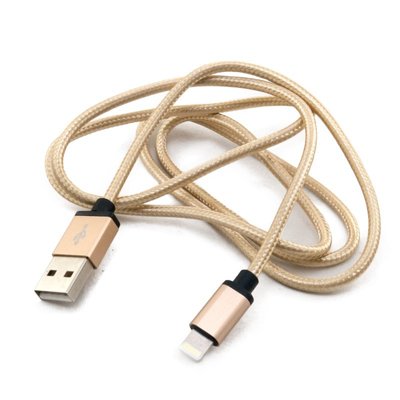 Кабель USB - Lightning 1 м Extradigital Gold, Premium MFi (KBA1661) 129320 фото