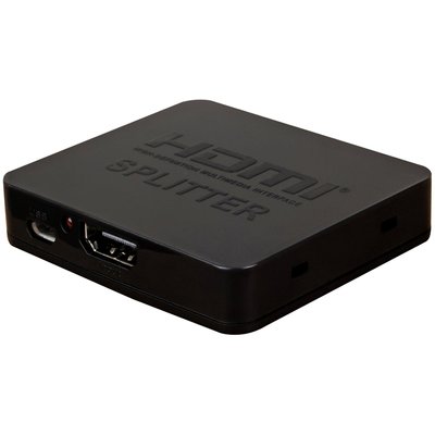 Спліттер HDMI 1x2, версия 1.4, 4Kx2K, 3D, 2160Р, PowerPlant (CA911462) 244788 фото