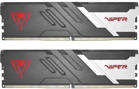 Пам'ять 16Gb x 2 (32Gb Kit) DDR5, 6000 MHz, Patriot Venom, Black (PVV532G600C30K) 291690 фото