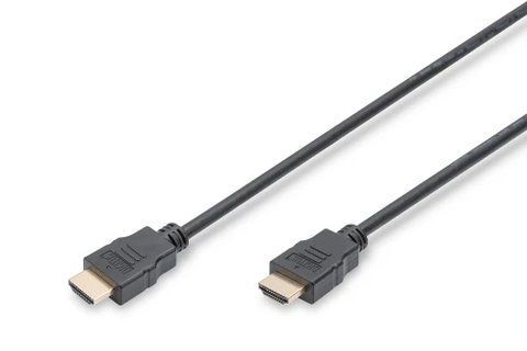 Кабель HDMI (M) - HDMI (M), 5 м, Black, Assmann, V1.4 (AK-330114-050-S) 317277 фото