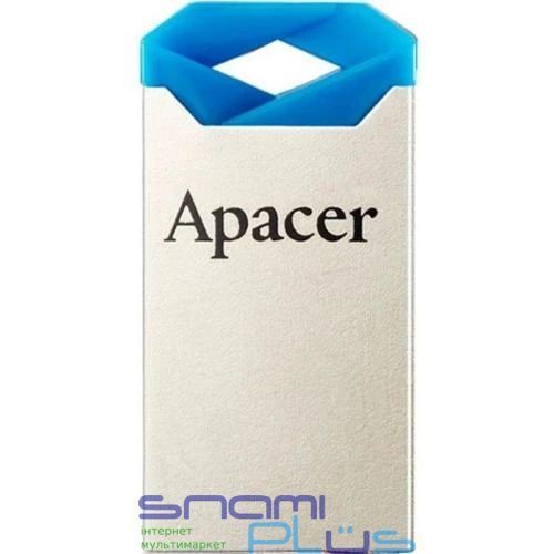 Флеш накопитель USB 32Gb Apacer AH111, Silver/Blue, USB 2.0 (AP32GAH111U-1) 165835 фото