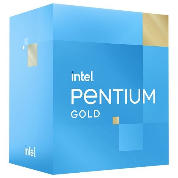 Процесор Intel Pentium Gold (LGA1700) G7400, Box, 2x3.7 GHz (4 потока), UHD Graphics 710, L3 6Mb Smart Cache, Alder Lake, 10 nm, TDP 46W (BX80715G7400) 245892 фото