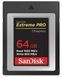 Карта памяти CFexpress Card Type B, 64Gb, SanDisk Extreme PRO, 1500 / 800 MB/s (SDCFE-064G-GN4NN) 253222 фото 1